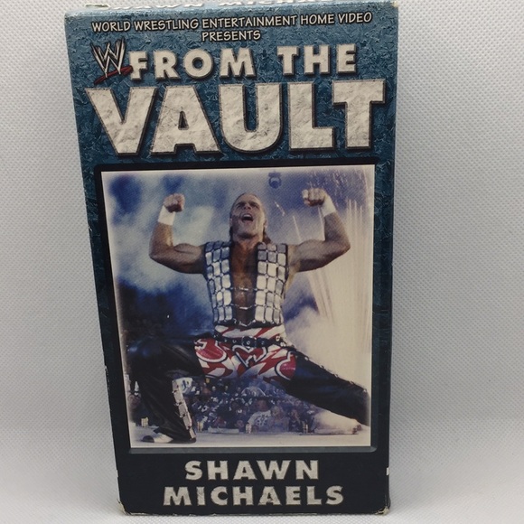 WWE From The Vault Shawn Michaels VHS Wrestling Home Video 2003 - Picture 1 of 9
